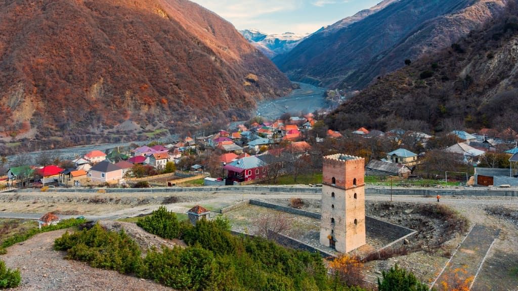 Countryside filming locations in Azerbaijan
