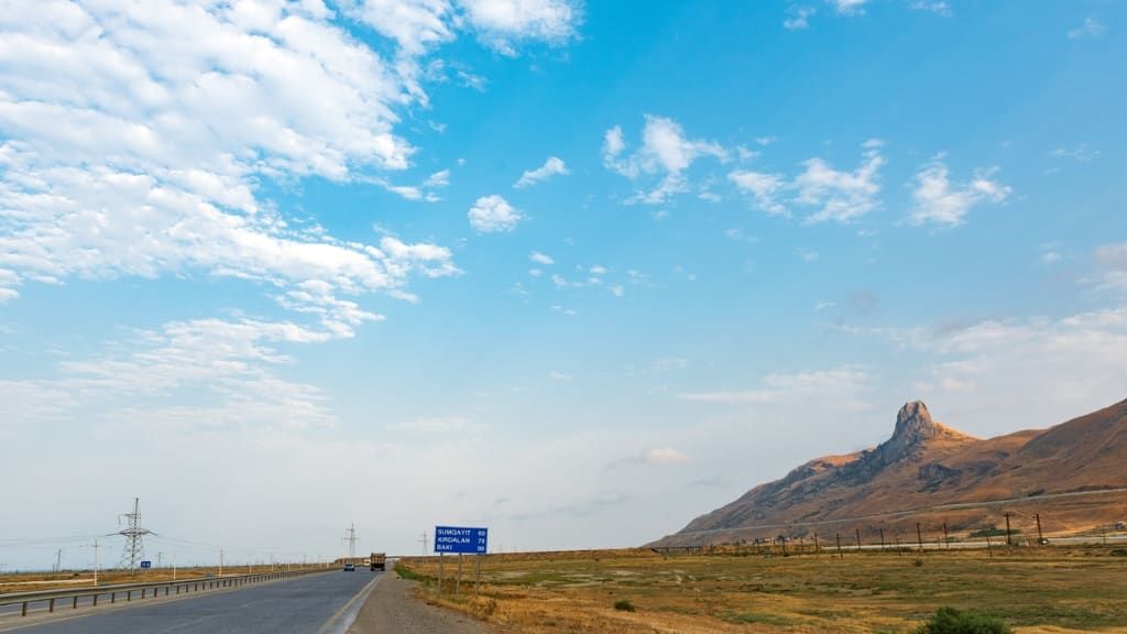 Roads filming location in Azerbaijan, photo 7