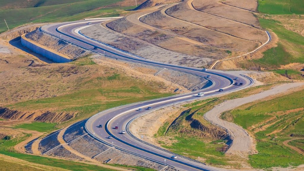 Roads filming location in Azerbaijan, photo 13