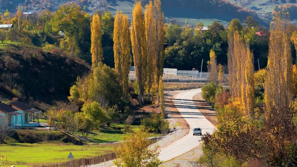 Roads filming location in Azerbaijan, photo 14