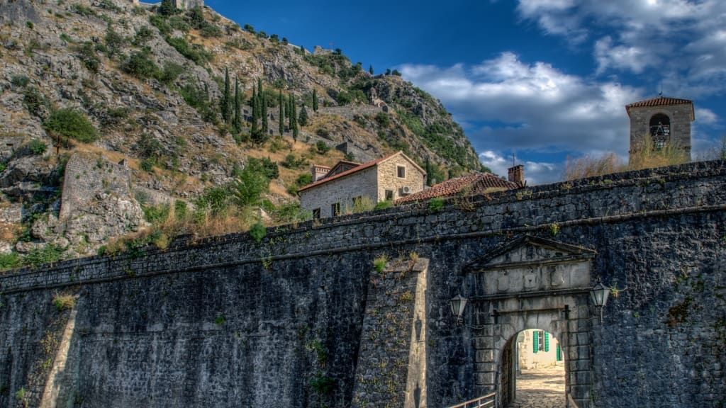 Fortress filming locations in Montenegro