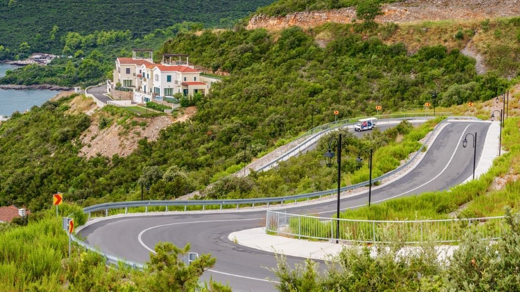 Roads filming location in Montenegro, photo 2