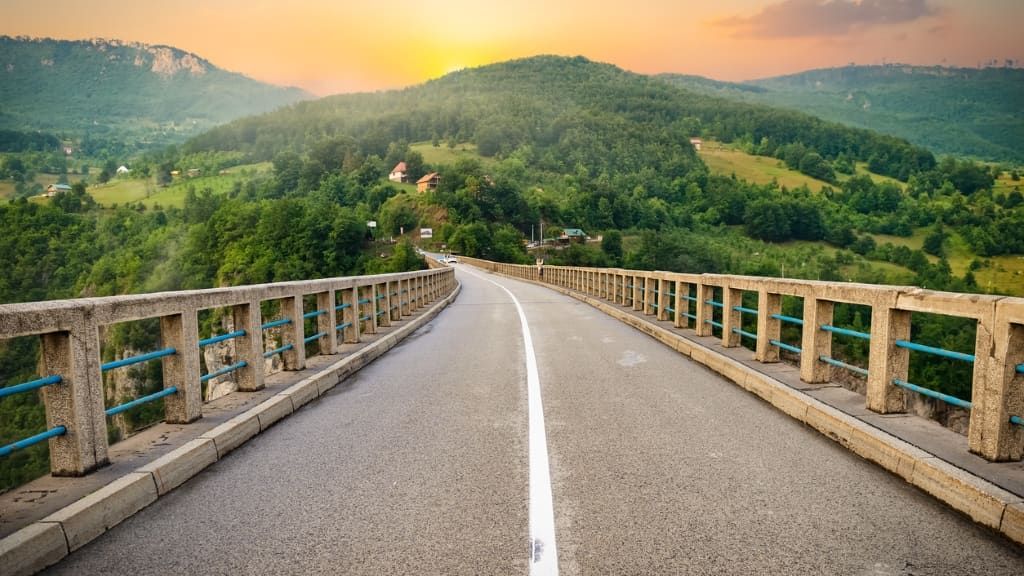 Roads filming location in Montenegro, photo 13