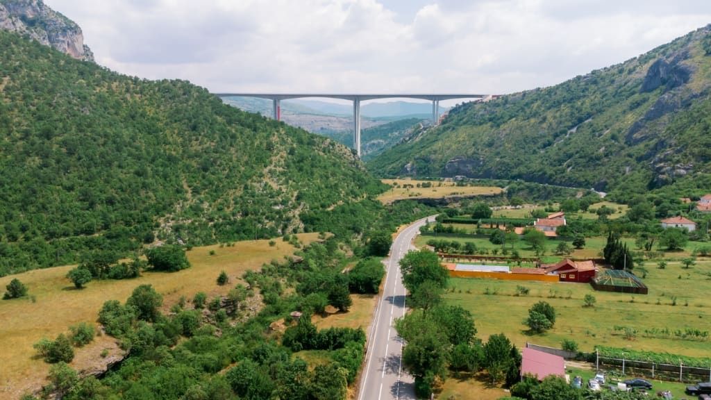 Roads filming location in Montenegro, photo 15