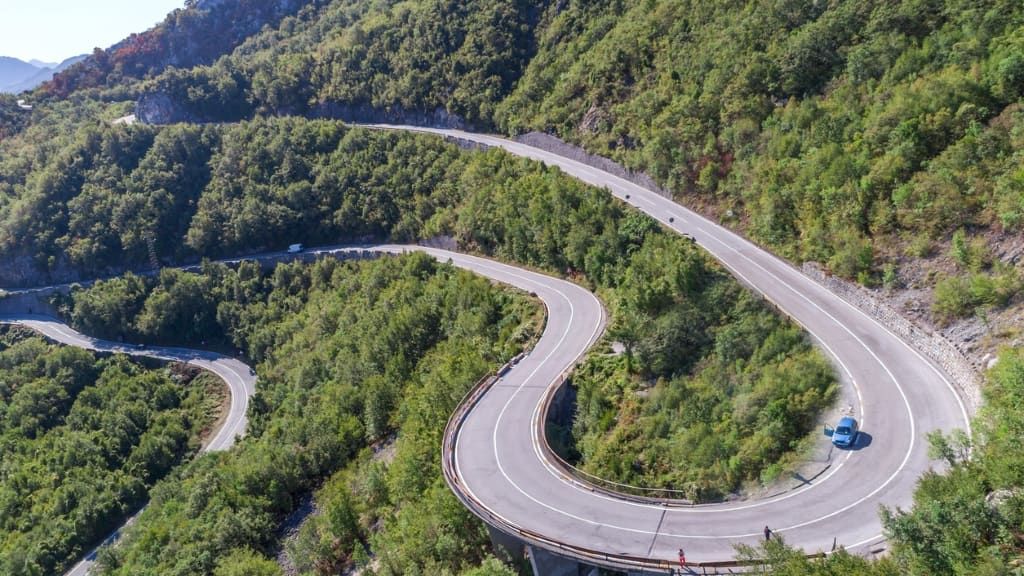 Roads filming location in Montenegro, photo 33
