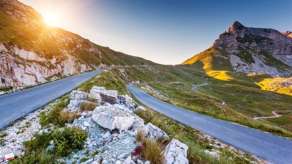 Roads filming location in Montenegro, photo 37