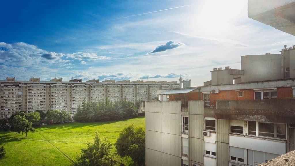 Brutalist Buildings filming location in Serbia, photo 2