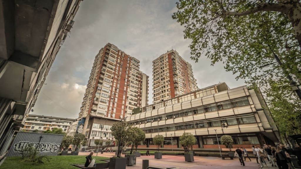 Brutalist Buildings filming location in Serbia, photo 5