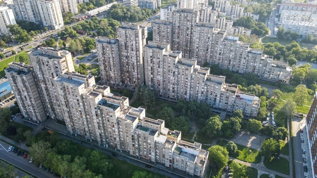 Brutalist Buildings filming location in Serbia, photo 11