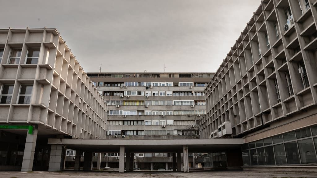 Brutalist Buildings filming location in Serbia, photo 22