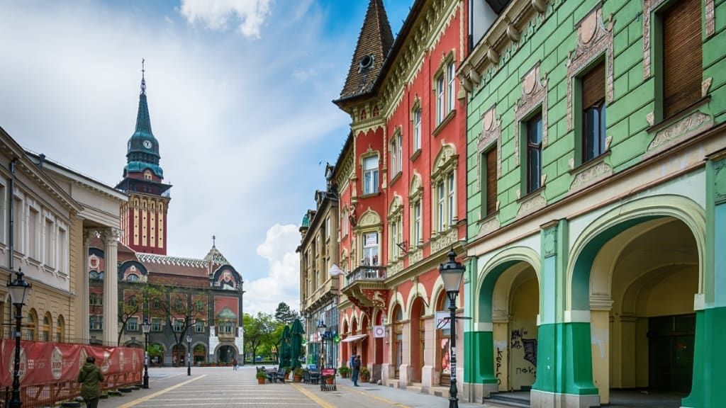 Cities filming locations in Serbia