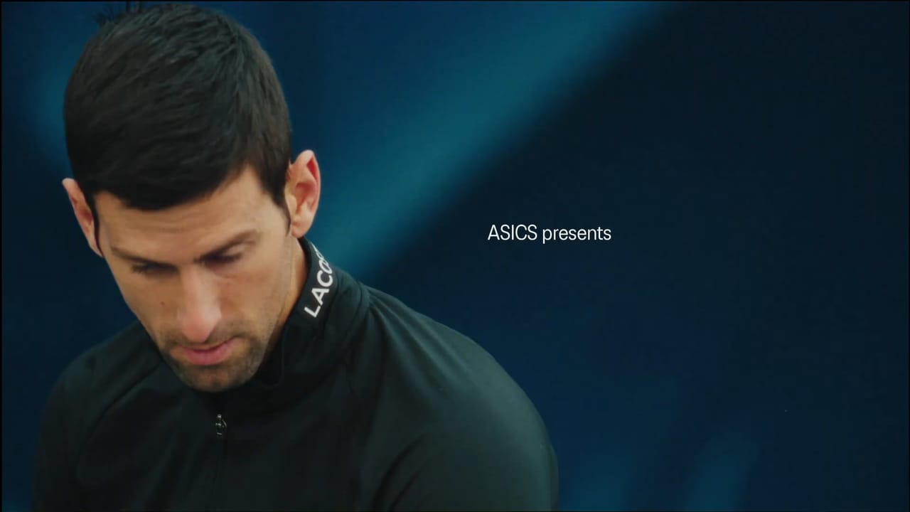 ASICS — Take One Step Forward with Novak Djokovic