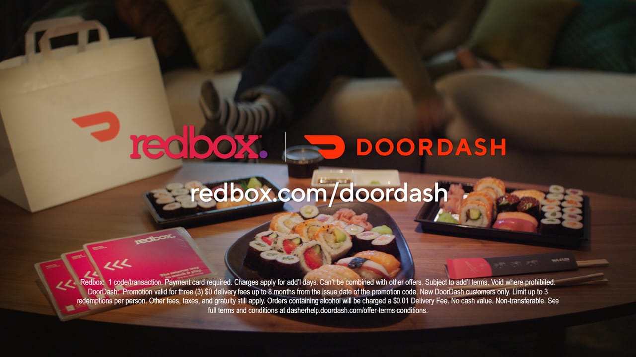 Doordash x Redbox · Doordash x Redbox
