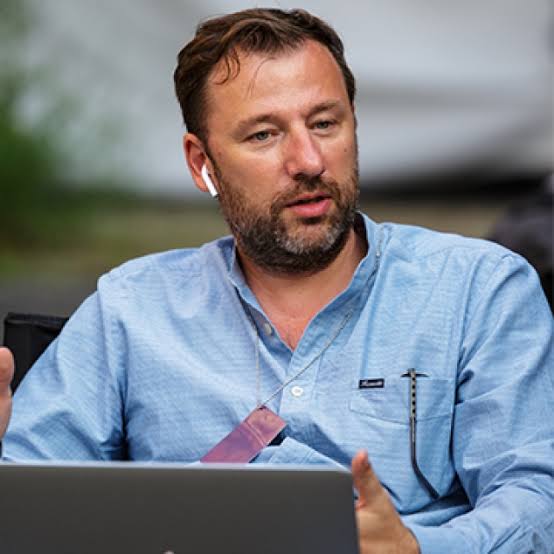 Giuliano Doman, founder of Family Film, on set